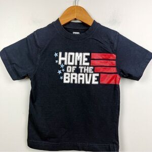 Gymboree Patriotic Kids T-Shirt - Navy Blue